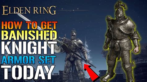 The Banished Knight Armor is one of them, and it has a high Robustness Resistance. . How to get banished knight armor